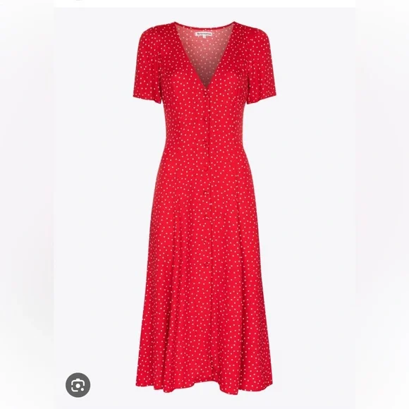 Reformation Locklin Dress in Ditty - Picture 6 of 6